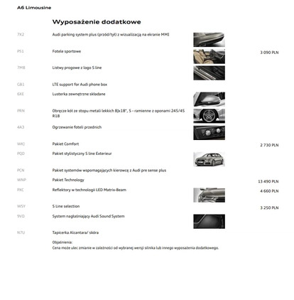 Audi A6 cena 98900 przebieg: 148300, rok produkcji 2017 z Nasielsk małe 79